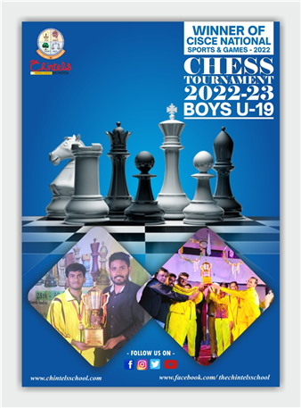 The Chintels School congratulates its U-19 Boys team for winning the National Level of CISCE Chess Tournament 2022-23.